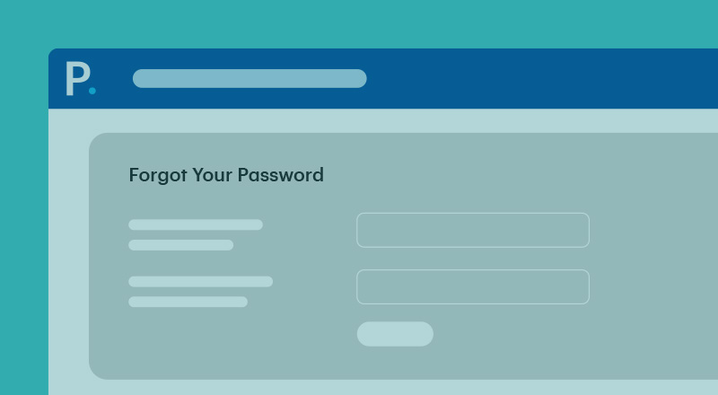How to reset a forgotten password