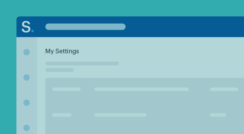 How to access My Settings